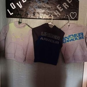 Boys YXS Under Armour Hoodies